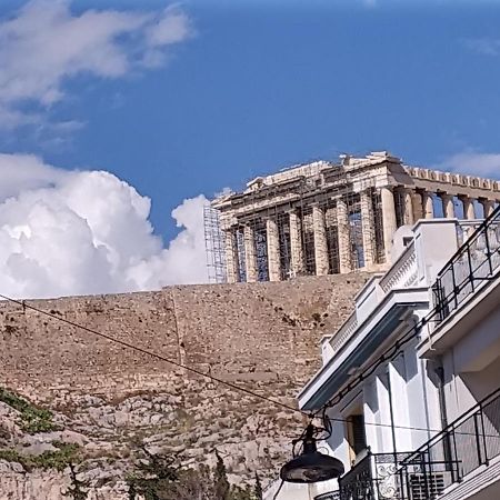Στούντιο Διπλα Στην Ακρόπολη Lägenhet Aten Exteriör bild