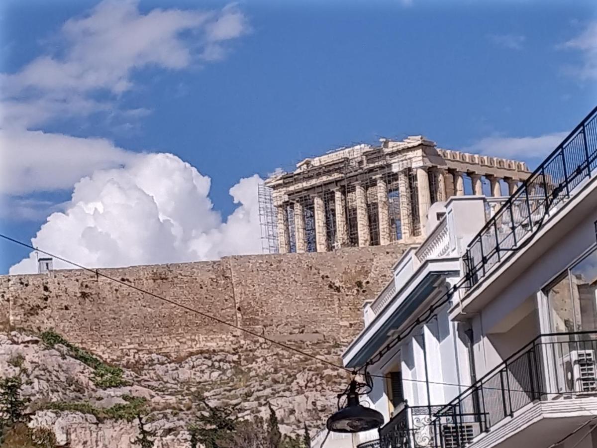 Στούντιο Διπλα Στην Ακρόπολη Lägenhet Aten Exteriör bild